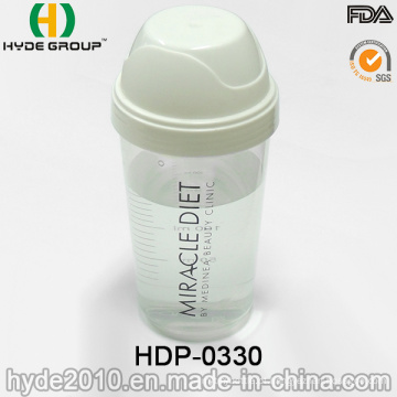 300ml de venda quente de plástico BPA livre garrafa PP Shaker (HDP-0330)